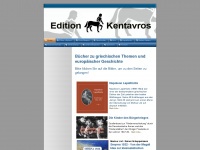 edition-kentavros.eu Webseite Vorschau