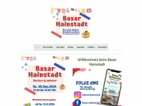 basar-hainstadt.de Webseite Vorschau