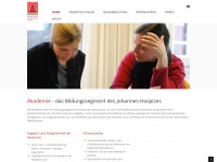 akademie-johannes-hospiz.de Webseite Vorschau