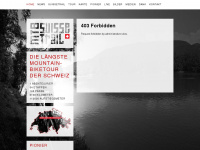 suissetrail.ch Webseite Vorschau