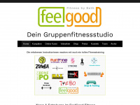 feelgood-fitness.at Webseite Vorschau
