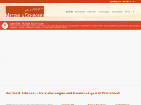 versicherungen-duesseldorf.de Webseite Vorschau