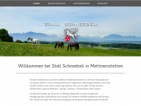 stall-schneebeli.ch Webseite Vorschau