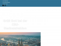 csu-stadtratsfraktion-regensburg.de Webseite Vorschau