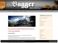 bagger-society.co Webseite Vorschau