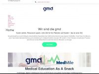 gmd-gruppe.de Webseite Vorschau
