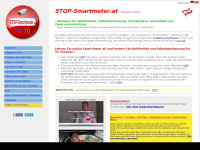 stop-smartmeter.at Webseite Vorschau