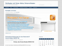 rollladen-mit-solar.de Webseite Vorschau
