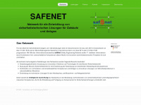 safe-net.org Webseite Vorschau