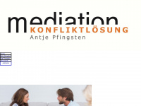 antje-pfingsten.de Webseite Vorschau