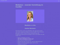 neumann-mediation.de Webseite Vorschau