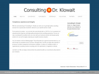 consulting-dr-klowait.com Webseite Vorschau
