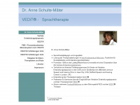 vedit-therapie.de Webseite Vorschau