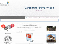 heimatverein-venningen.de Webseite Vorschau