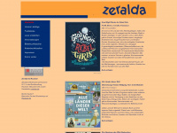 zeralda-kinderbuch.de Webseite Vorschau