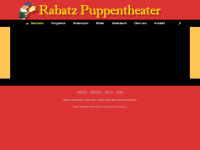 rabatz-puppentheater.de Webseite Vorschau