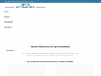 optik-goldammer.de Webseite Vorschau