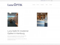 luna-optik.de Webseite Vorschau