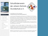 foerderverein-johann-schmid.de Webseite Vorschau