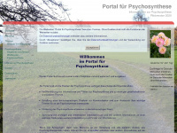 psychosynthese-portal.de Webseite Vorschau