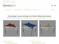 sonnensegel123.ch Webseite Vorschau