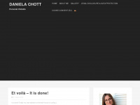 daniela-chott.com Webseite Vorschau