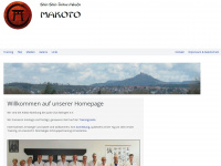 aikido-makoto.de Webseite Vorschau