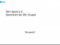 zm-i-sports.de Webseite Vorschau