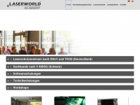 laserworld-academy.com Webseite Vorschau