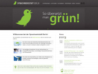 green-translation.eu Webseite Vorschau