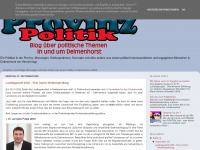 provinzpolitik.de Webseite Vorschau