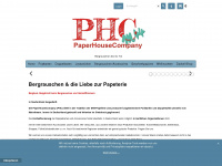 paperhousecompany.de Webseite Vorschau