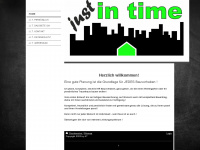 just-intime.net Webseite Vorschau