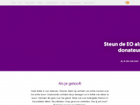 eo-acties.nl Webseite Vorschau
