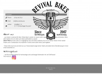 revival-bikes.com Webseite Vorschau