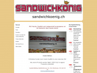 sandwichkoenig.ch Webseite Vorschau