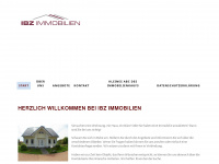 ibz-immobilien.jimdo.com Webseite Vorschau
