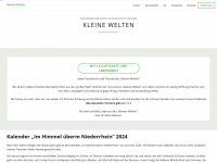 niederrheinischeskleinkunsttheater.de Webseite Vorschau