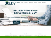 o-edv.de Webseite Vorschau