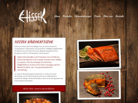 hissek-raeucherfische.at Webseite Vorschau