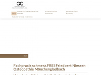 osteopathie-moenchengladbach.com Webseite Vorschau