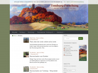 tomburg-forschung.de Webseite Vorschau
