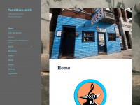 blacksmith.blue Webseite Vorschau