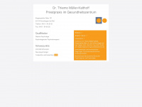 thiemo-mueller-kalthoff.de Webseite Vorschau