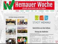 hemauer-woche.de Webseite Vorschau