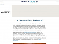 rosenheimer-boersentag.de Webseite Vorschau