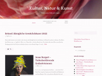 kulturnaturkunst.wordpress.com Webseite Vorschau