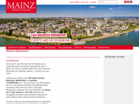 mainz-tourismus.com Webseite Vorschau