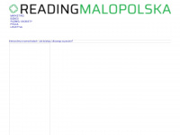 readingmalopolska.pl Webseite Vorschau
