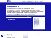 landolt-kanaltechnik.ch Webseite Vorschau